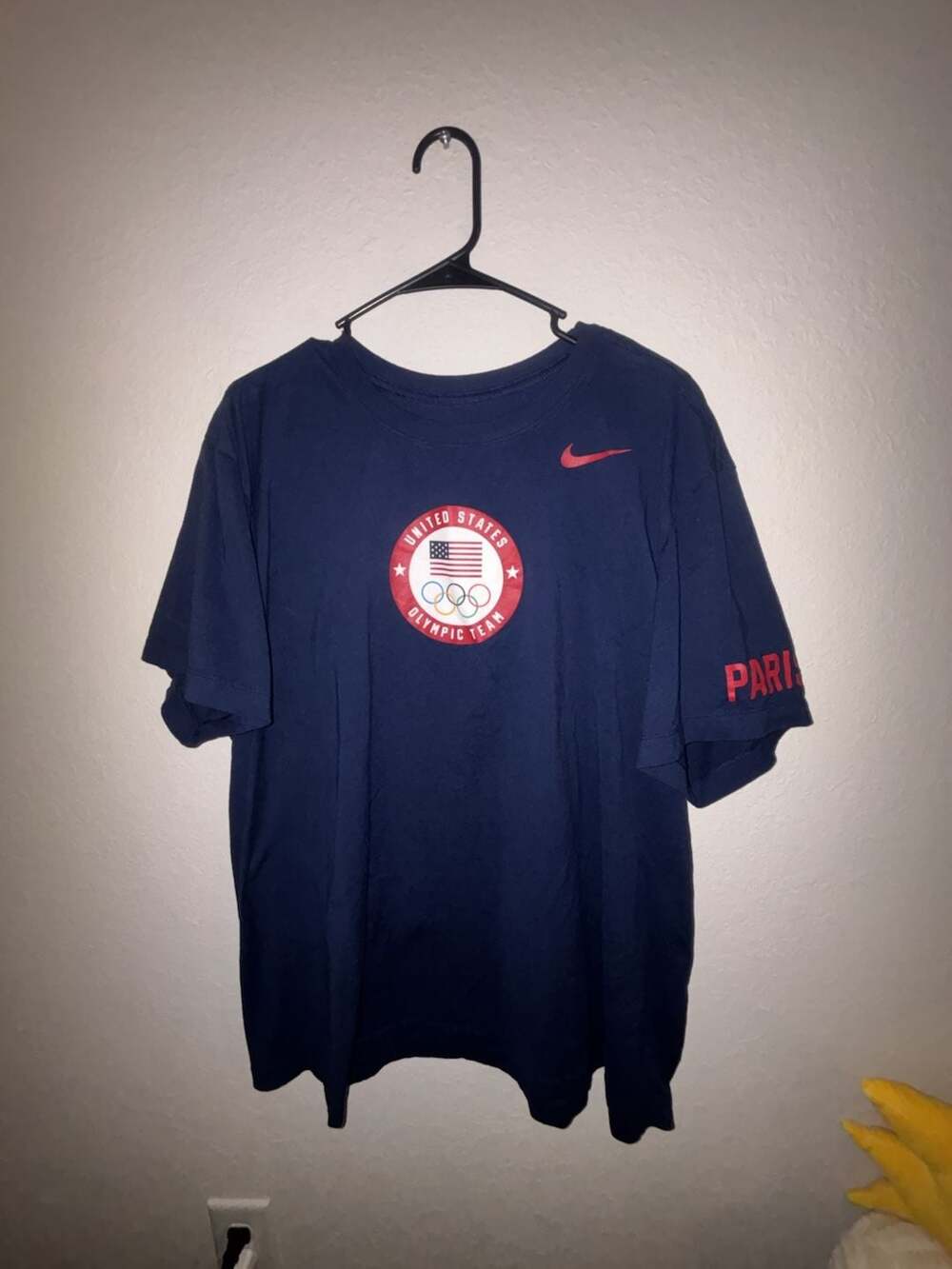 Nike United States Olympic Team Paris Graphic Cotton T-Shirt